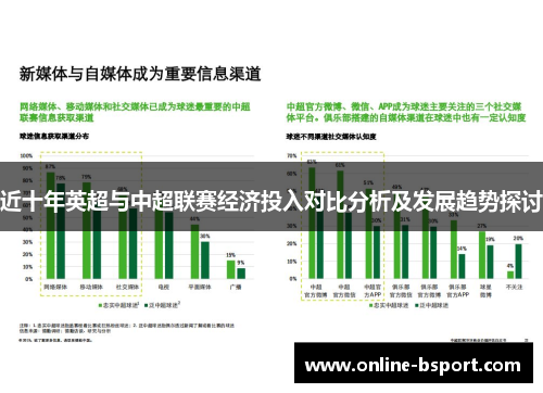 近十年英超与中超联赛经济投入对比分析及发展趋势探讨